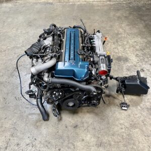 2JZGTE VVTI TWIN TURBO 3.0 ENGINE ECU HARNESS MAF IGNITER TOYOTA 2JZ MOTOR 2