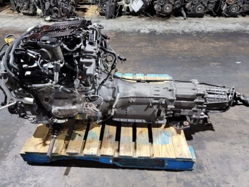 09-10 Infiniti G37X 3.7L V6 AWD Engine Only VQ37 3413A